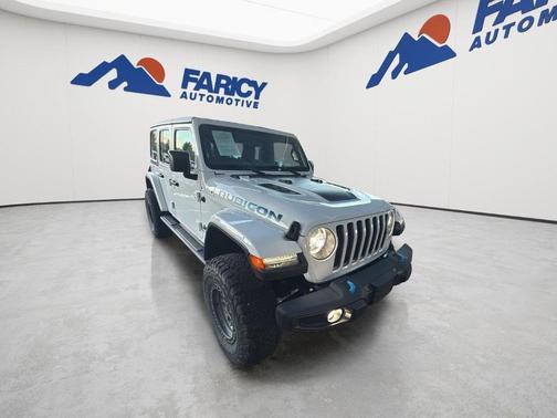 Bright White Clearcoat 2023 Jeep Wrangler 4xe Rubicon