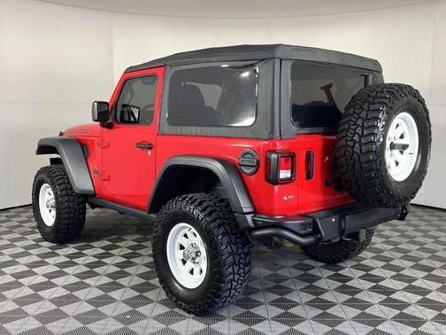 Firecracker Red Clearcoat 2021 Jeep Wrangler Rubicon
