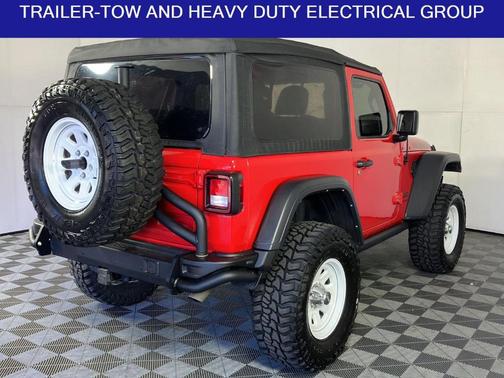 Firecracker Red Clearcoat 2021 Jeep Wrangler Rubicon