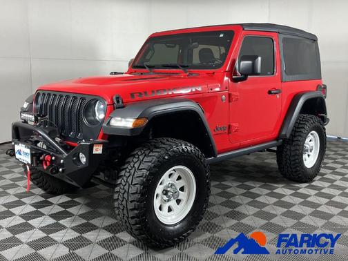 Firecracker Red Clearcoat 2021 Jeep Wrangler Rubicon