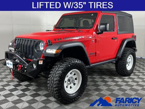 Firecracker Red Clearcoat 2021 Jeep Wrangler Rubicon