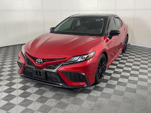 Red 2022 Toyota Camry XSE