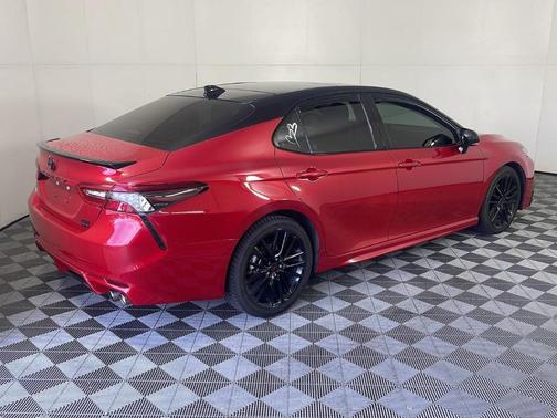 Red 2022 Toyota Camry XSE