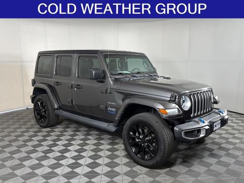 Granite Crystal Clearcoat Metallic 2022 Jeep Wrangler Unlimited 4xe Sahara