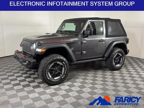 Granite Crystal Clearcoat Metallic 2019 Jeep Wrangler Rubicon