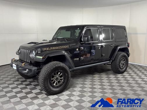 Black Clearcoat 2021 Jeep Wrangler Unlimited Rubicon 392