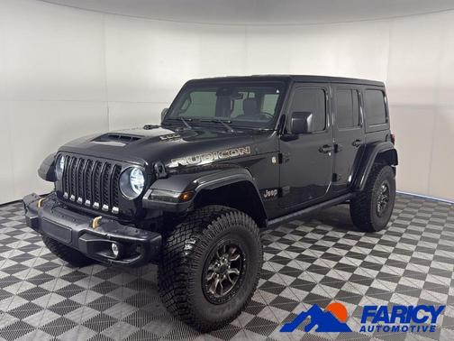 Black Clearcoat 2021 Jeep Wrangler Unlimited Rubicon 392