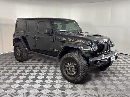 Black Clearcoat 2021 Jeep Wrangler Unlimited Rubicon 392
