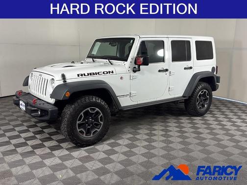 Bright White Clearcoat 2017 Jeep Wrangler Unlimited Rubicon