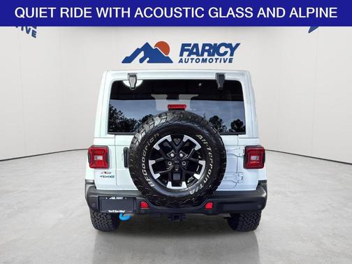 Bright White Clearcoat 2024 Jeep Wrangler 4xe Rubicon