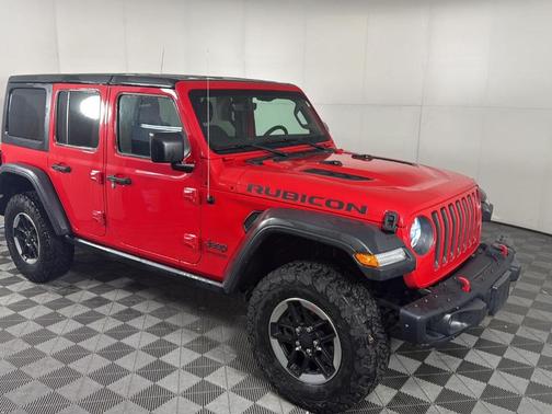 Firecracker Red Clearcoat 2018 Jeep Wrangler Unlimited Rubicon
