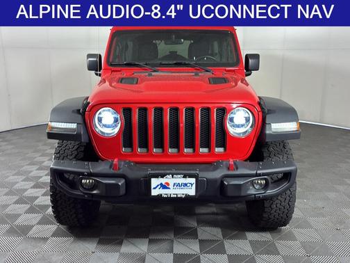 Firecracker Red Clearcoat 2018 Jeep Wrangler Unlimited Rubicon