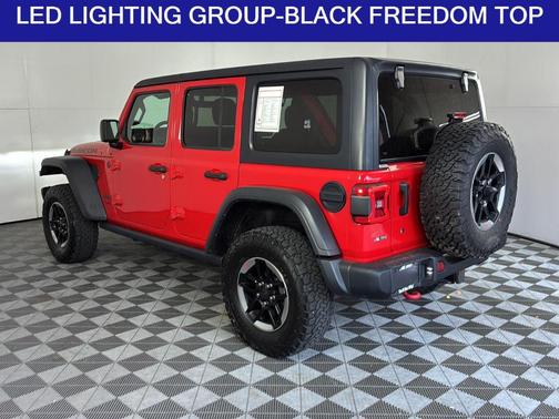 Firecracker Red Clearcoat 2018 Jeep Wrangler Unlimited Rubicon