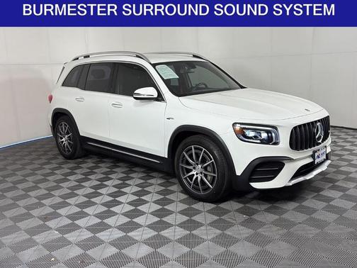 Polar White 2023 Mercedes-Benz AMG GLB 35 Base