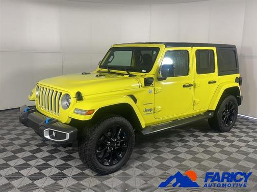 High Velocity Clearcoat 2022 Jeep Wrangler Unlimited 4xe Sahara