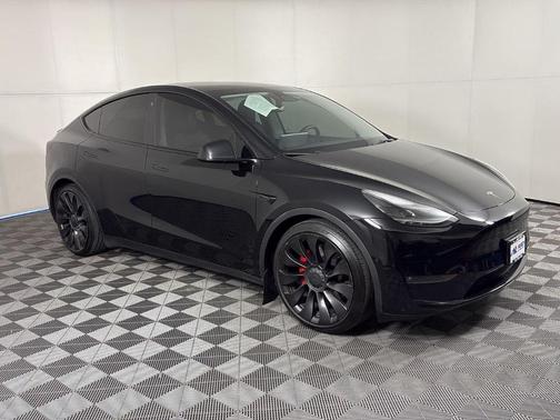 Black 2021 Tesla Model Y Performance