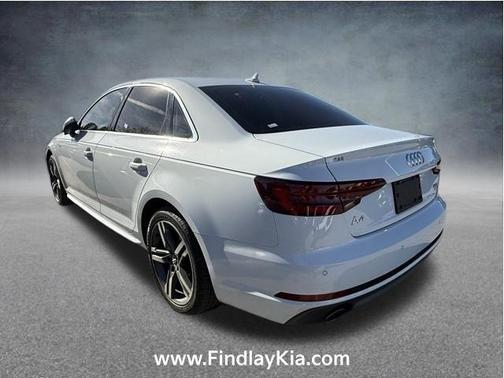 White 2018 Audi A4 2.0T ultra Premium Plus