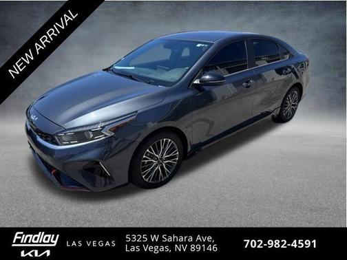 Gravity Gray 2023 Kia Forte GT-Line