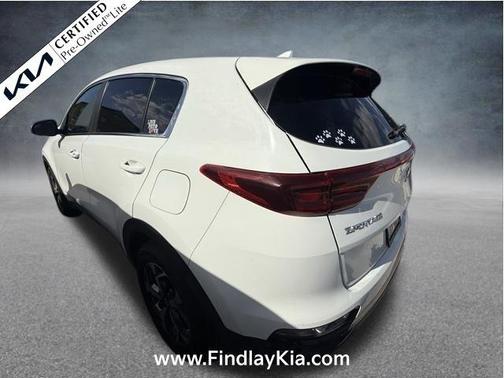 Clear White 2020 Kia Sportage LX