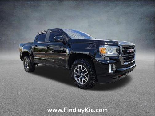 Onyx Black 2022 GMC Canyon AT4