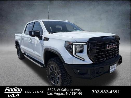 Summit White 2025 GMC Sierra 1500 AT4X