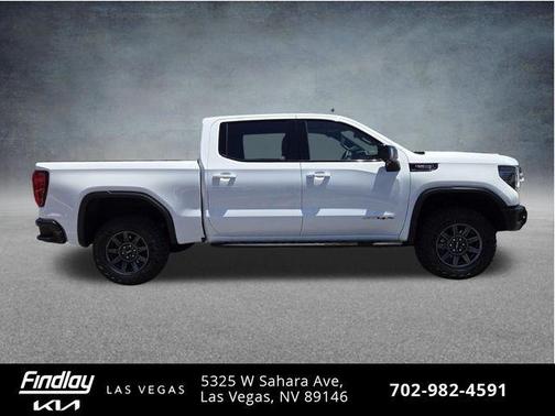 Summit White 2025 GMC Sierra 1500 AT4X