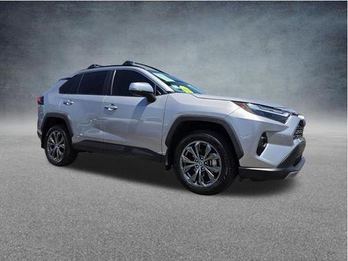 Silver Sky Metallic 2022 Toyota RAV4 Hybrid Limited