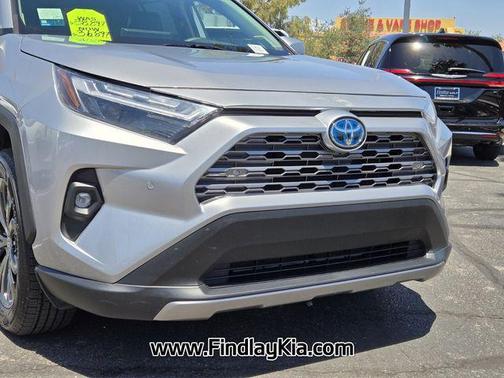Silver Sky Metallic 2022 Toyota RAV4 Hybrid Limited