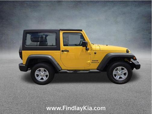 Baja Yellow Clearcoat 2015 Jeep Wrangler Sport