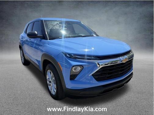 Fountain Blue 2024 Chevrolet Trailblazer LS