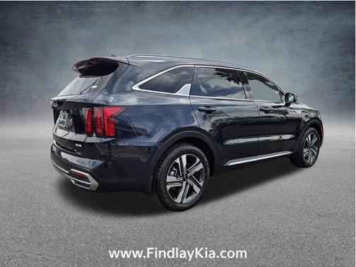 Gravity Blue 2023 Kia Sorento Hybrid EX