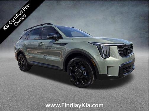 Jungle Green 2026 Kia Sorento SX
