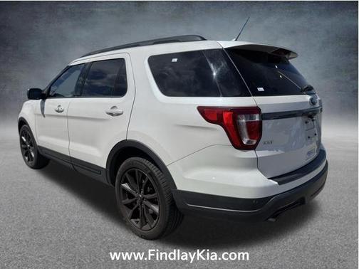 WHITE PLATINUM MET TRI-COAT 2019 Ford Explorer XLT