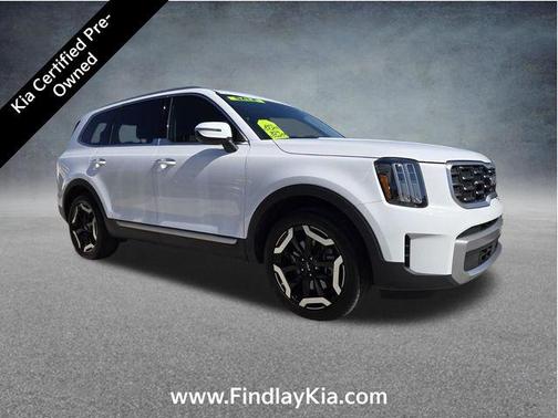 Glacial White Pearl 2023 Kia Telluride S