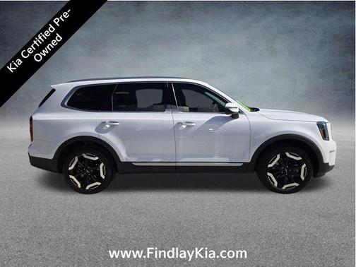 Glacial White Pearl 2023 Kia Telluride S