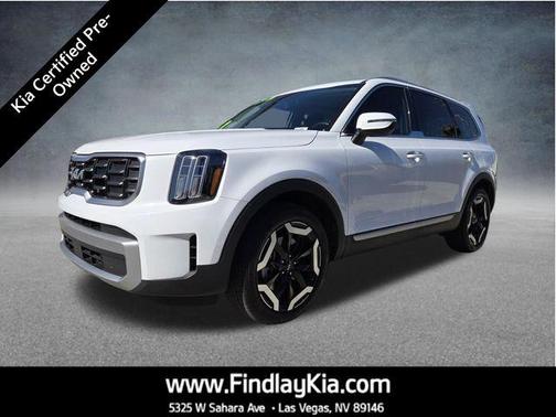 Glacial White Pearl 2023 Kia Telluride S