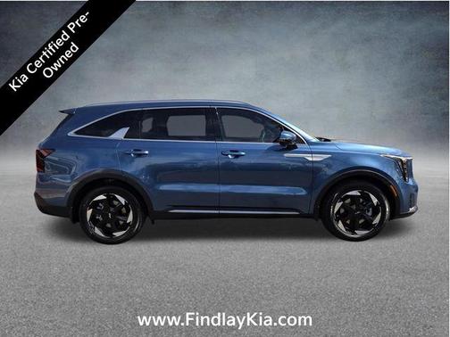 Mineral Blue 2025 Kia Sorento Hybrid SX Prestige