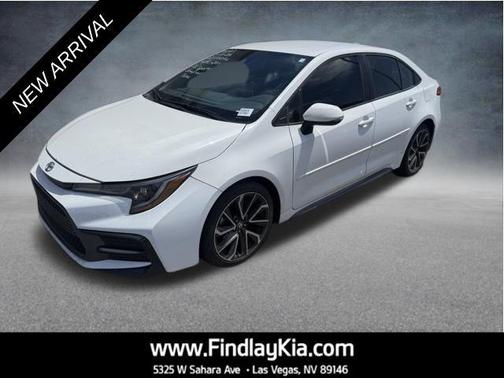 Super White 2020 Toyota Corolla SE