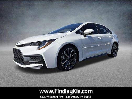 Super White 2020 Toyota Corolla SE