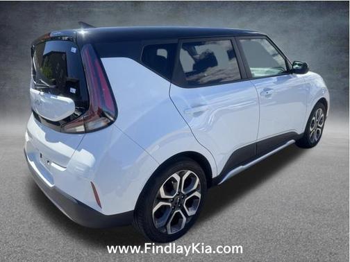 Clear White/Black Roof 2025 Kia Soul EX