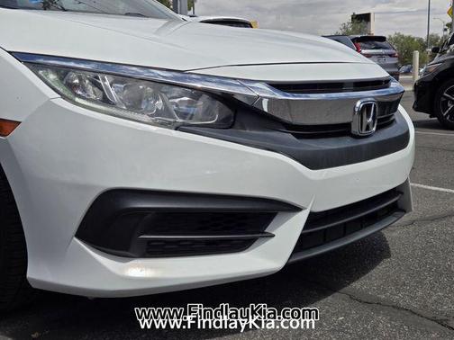Taffeta White 2016 Honda Civic LX