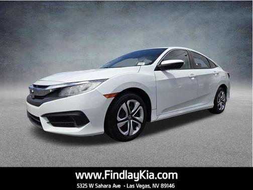 Taffeta White 2016 Honda Civic LX