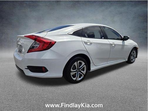 Taffeta White 2016 Honda Civic LX