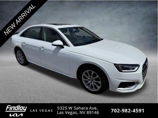 Ibis White 2020 Audi A4 40 Premium