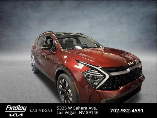 Dawning Red 2024 Kia Sportage X-Line