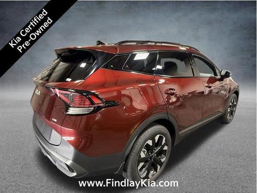 Dawning Red 2024 Kia Sportage X-Line