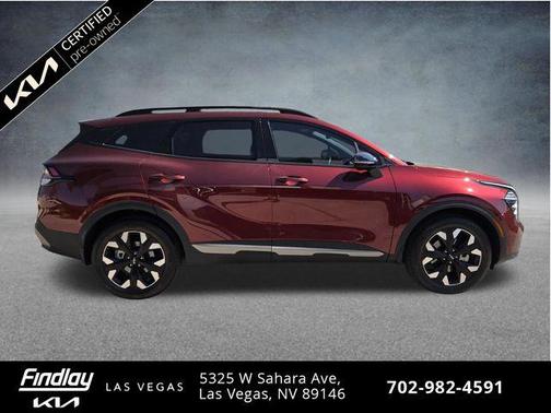 Dawning Red 2024 Kia Sportage X-Line