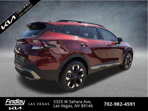 Dawning Red 2024 Kia Sportage X-Line