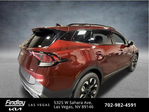 Dawning Red 2024 Kia Sportage X-Line