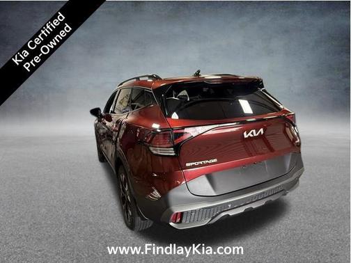 Dawning Red 2024 Kia Sportage X-Line